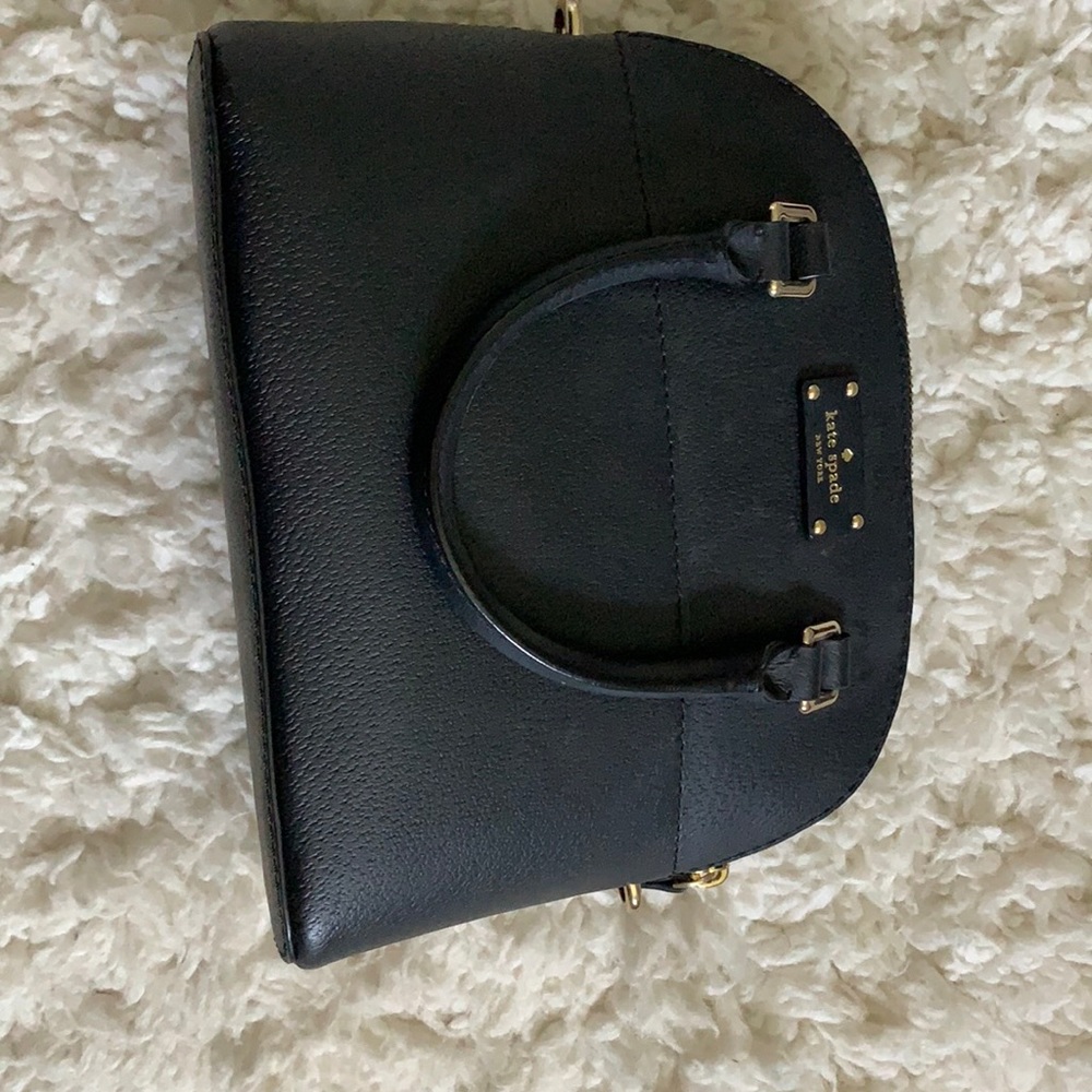 black kate spade bag